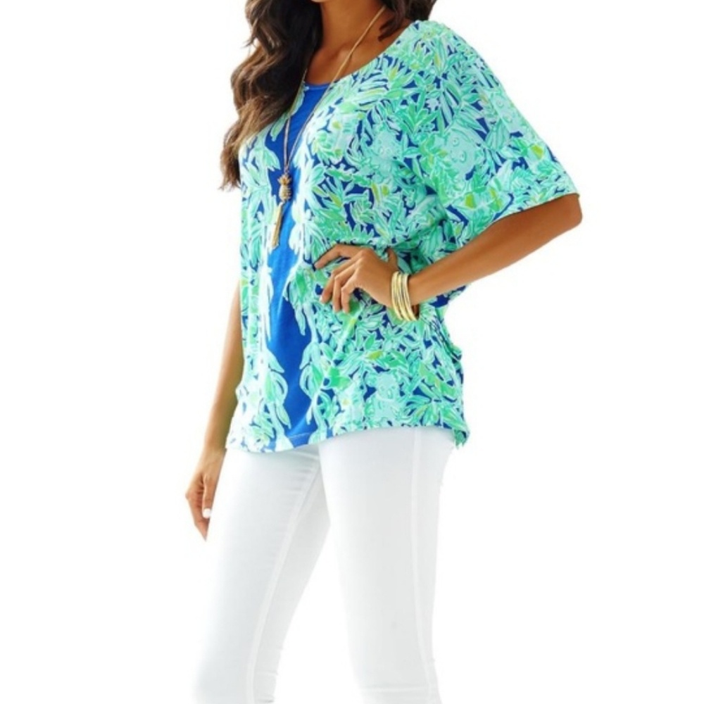 NWT Lilly Pulitzer Cooper Caftan Top
